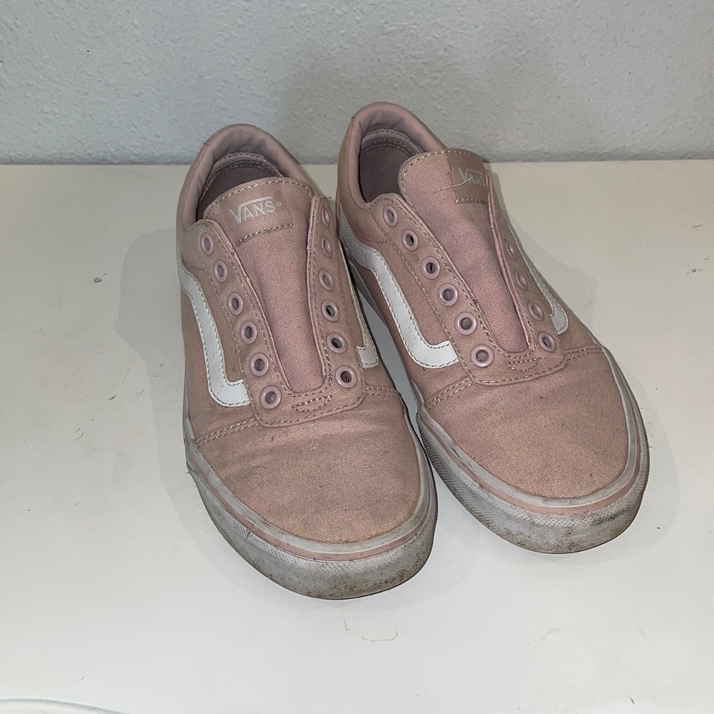 Blush old school Vans